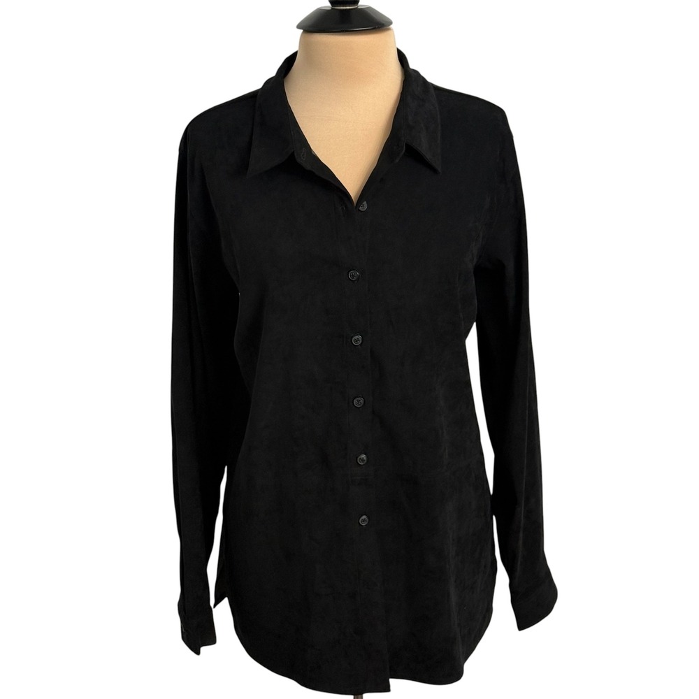Cascade Blues Women's Long Sleeve Button-Down Shirt/Jacket